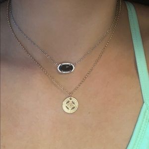 Black Kendra Scott Necklace